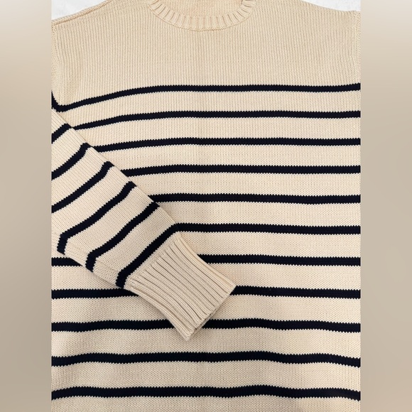 Brandy Melville Brianna Cotton Thin Stripe Sweater - Picture 3 of 4